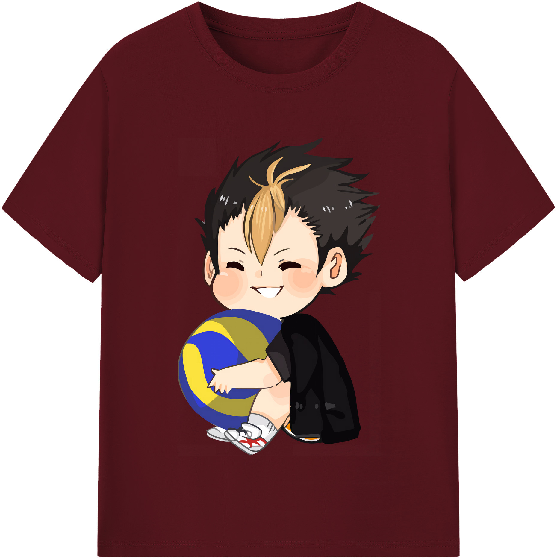 （画像用） ハイキュー!! Haikyu!! 綿100％半袖Tシャツ（フロントプリント）